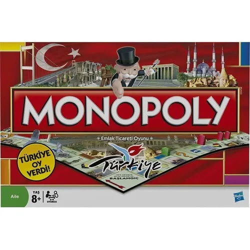 MONOPOLY Turkey Turkish Language Boardgame Special Edition Fast Delivery