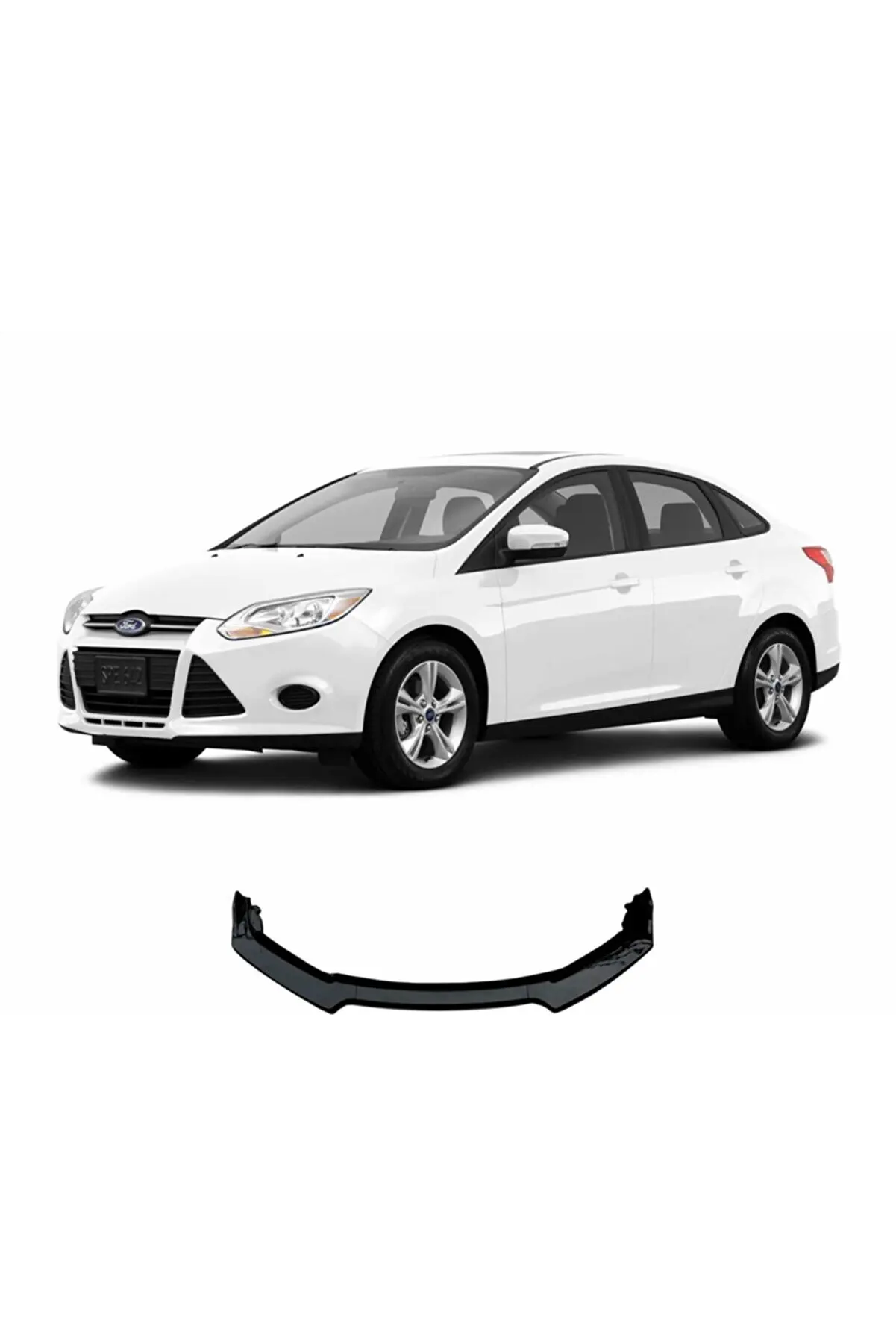 

Front Bumper Attachment Lip for FORD FOCUS 3 AND 3.5 MODELS 2011-2018-Auto styling car accessories universal spoiler modified