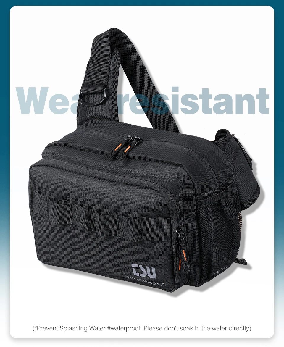 TSURINOYA Angelgerät Tasche Große Kapazität Multifunktionale Locken Pack Outdoor Schulter Tasche und Hüfte Tasche Boxen Zange Lagerung – Detail 13