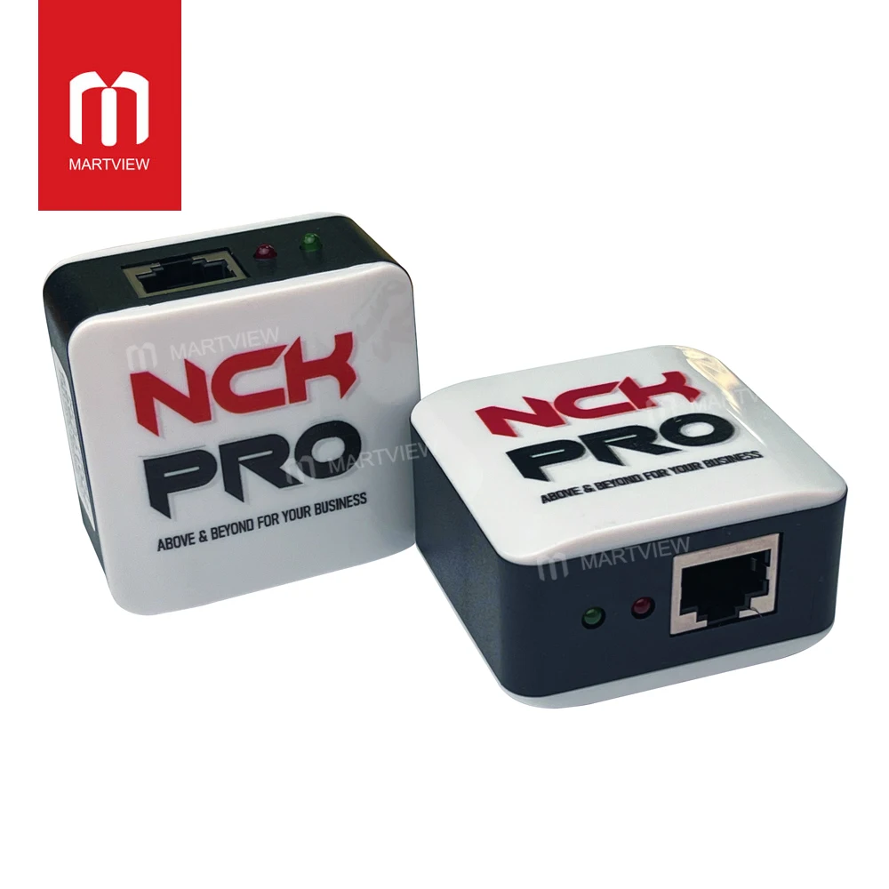 Martview NCK Pro Box - FREE 1 Years Activation (NCK+UMT 2in1 box) White Color Full Set with 16pcs Cables