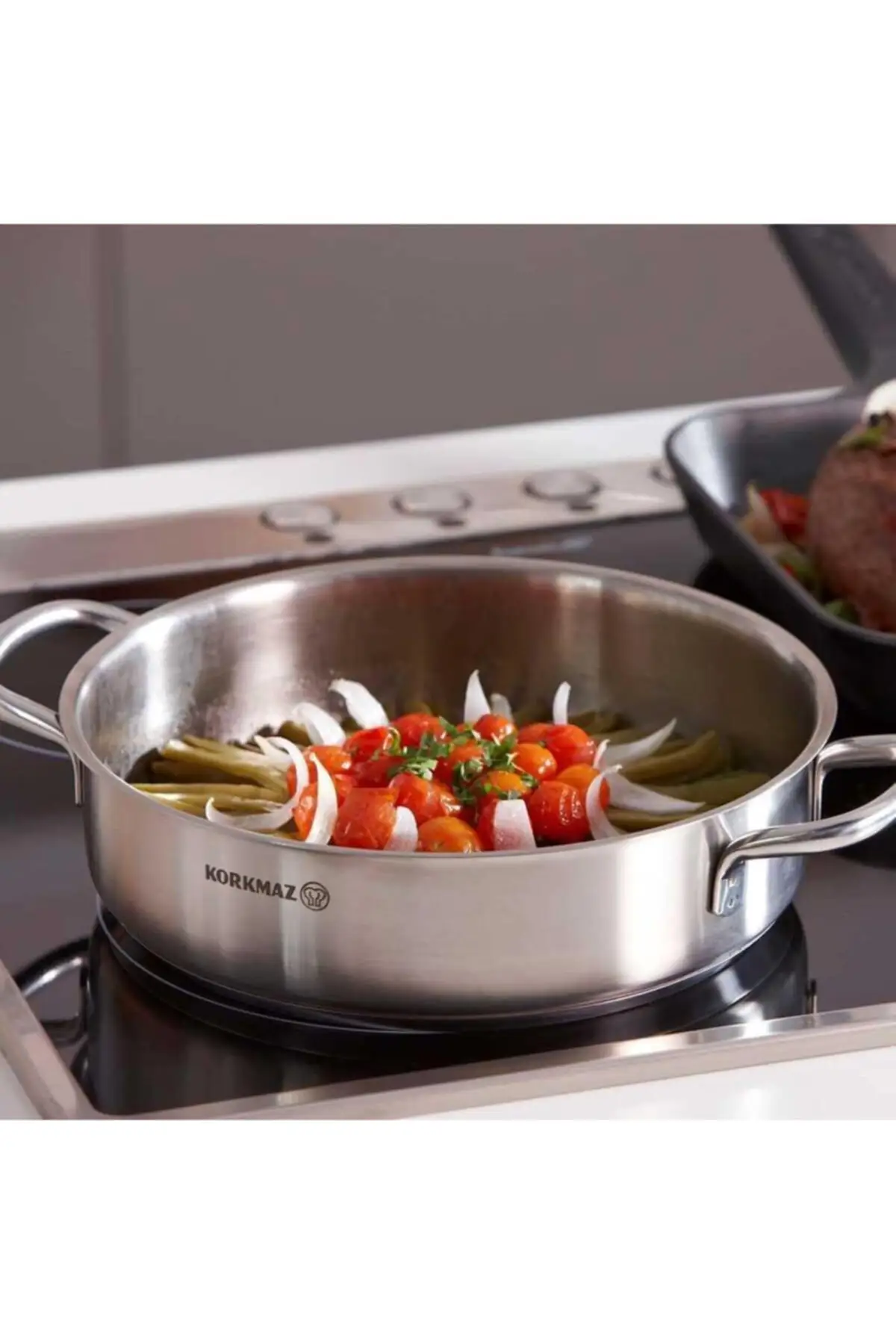 Panelas de aço modelo korkmaz perla