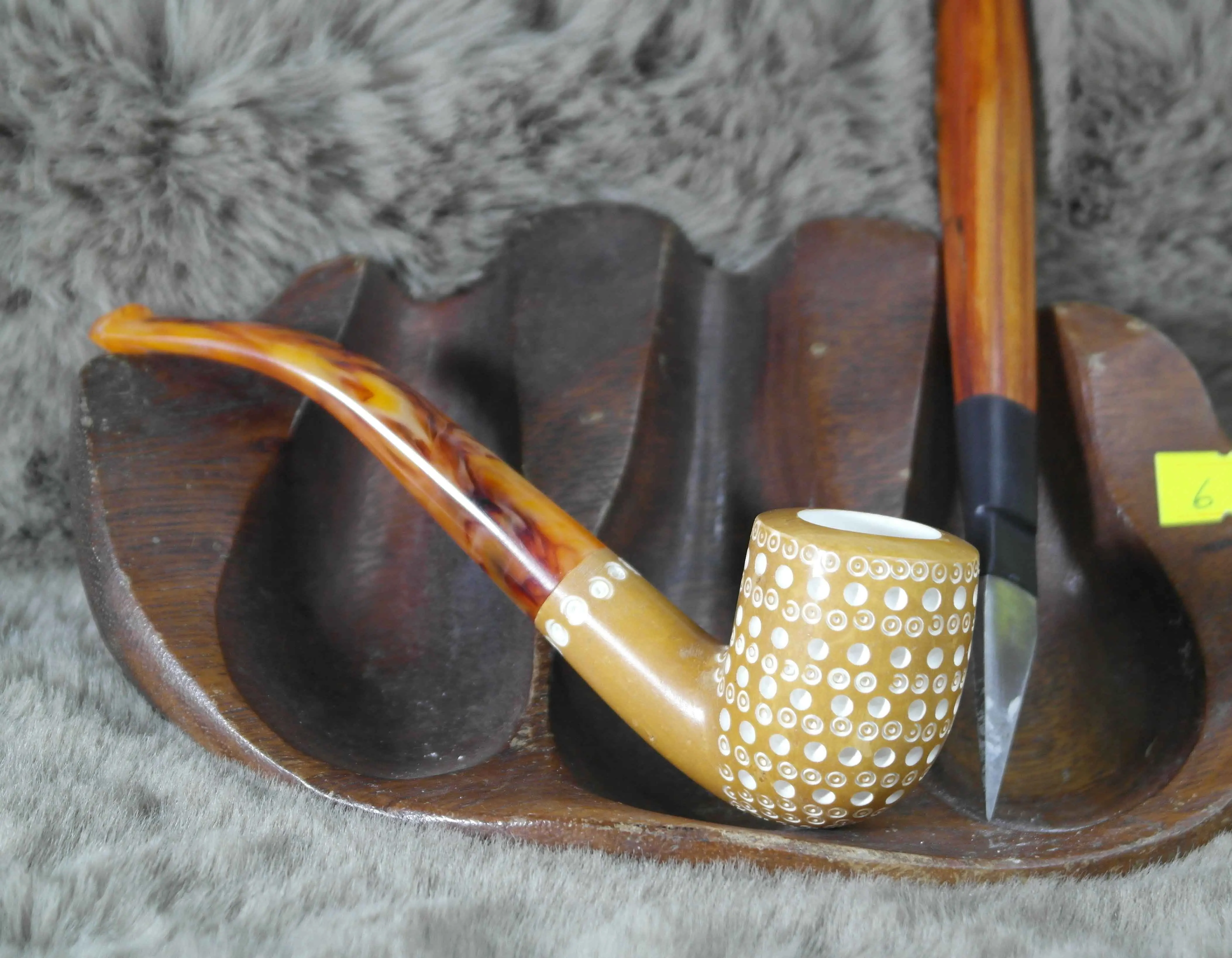 

Handmade Block Meerschaum Pipe