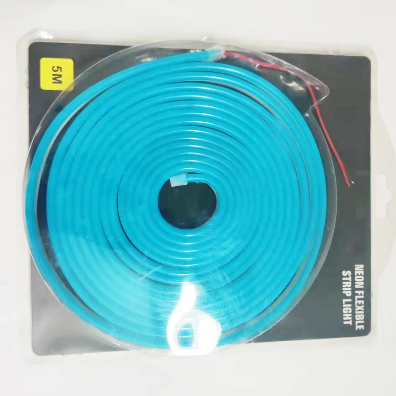 ICE Blue Silicon Slim Neon LED SMD2835 12 Volt 7w 6x12mm Neon Light Flex Bendable Waterproof For DIY Neon Sign