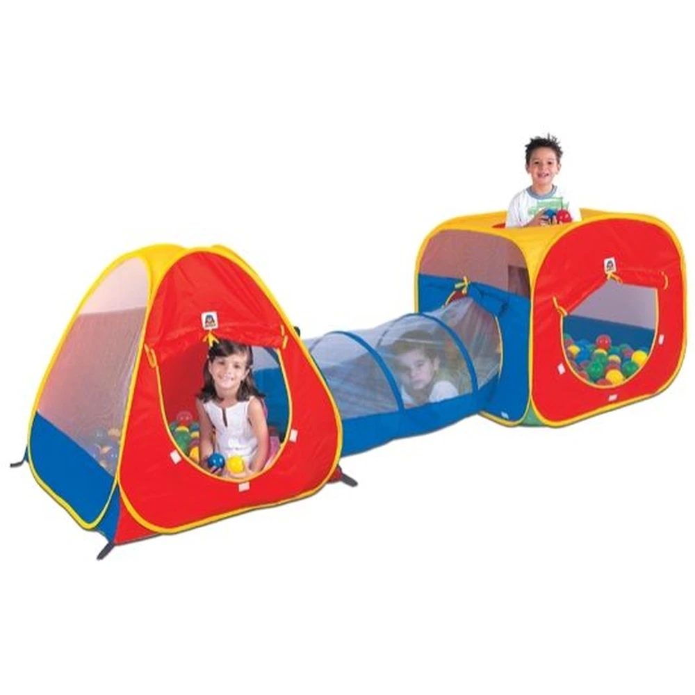 3x1 Children's Tent With Tunnel-Cheaper Promotion