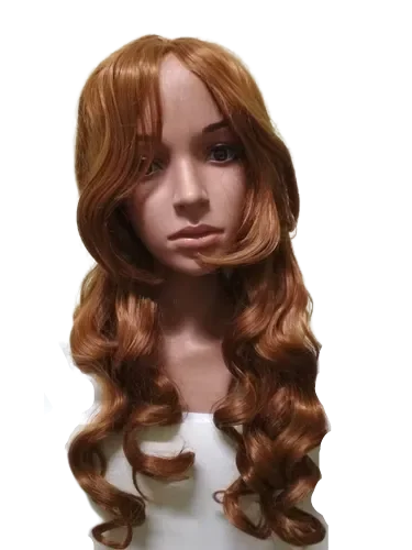 Wig for cosplay character Princess Bella wig with bangs