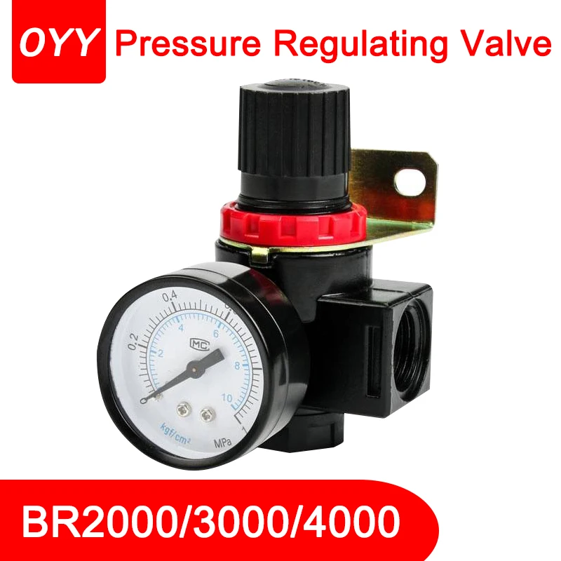 Pneumatic Valve Pressure Regulating Valvev 1/4\