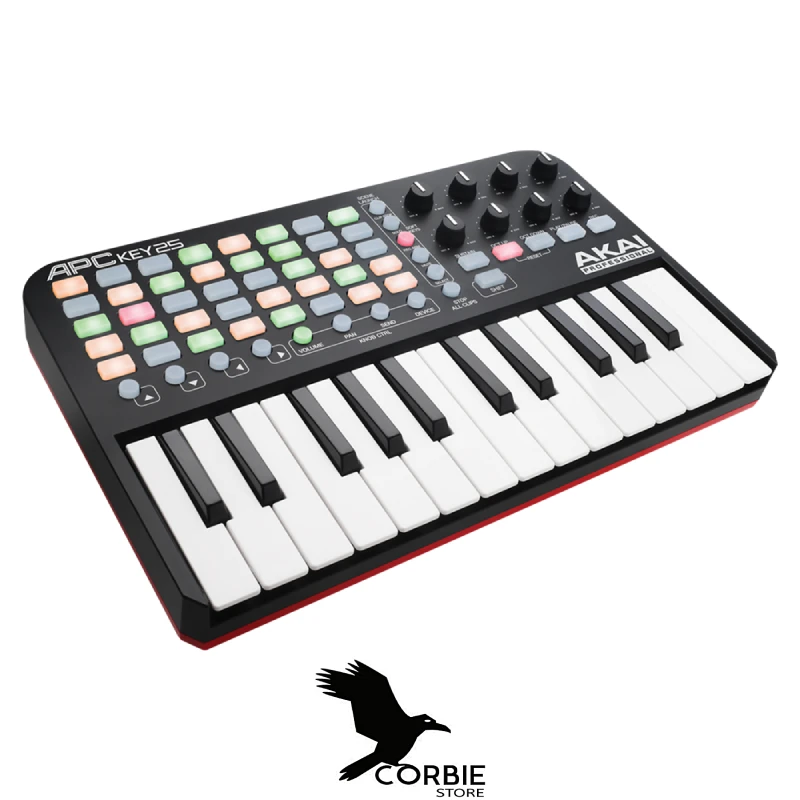 Akai Professional APCKEY25 Music Production Keyboard Controller Dj Equipment