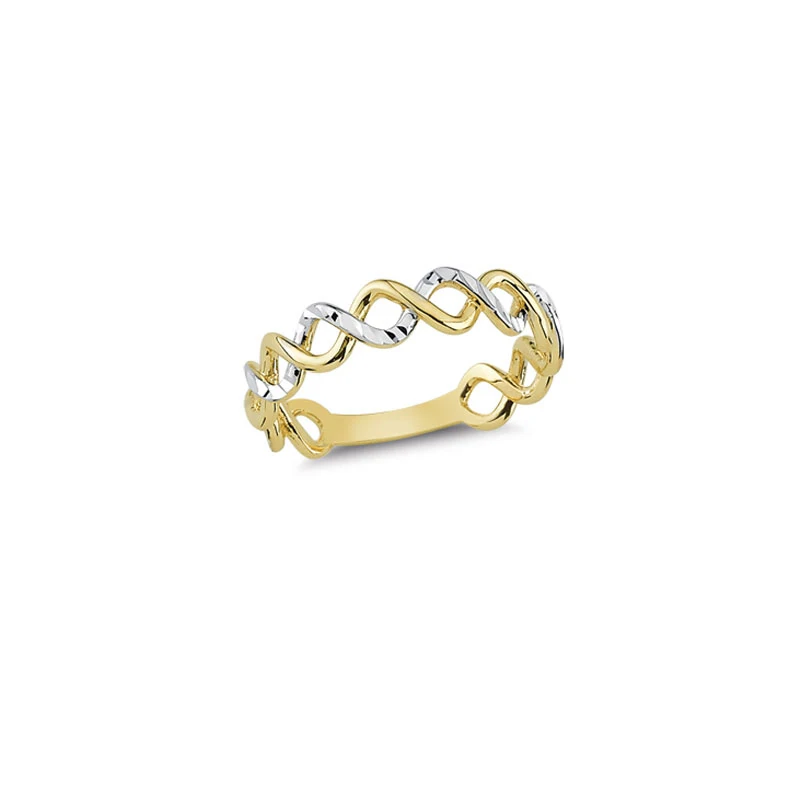 

14K Solid Gold Art Design Fashion Ladies Ring