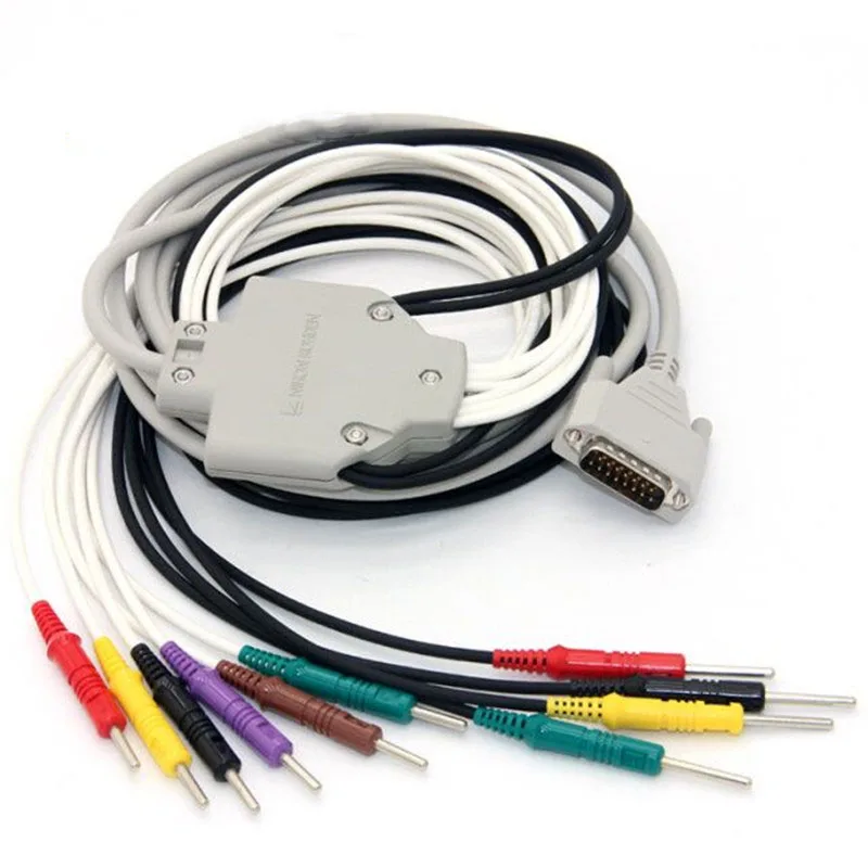 Original for Nihon Kohden ECG-9130 EKG cable 10lead IEC Din 3.0