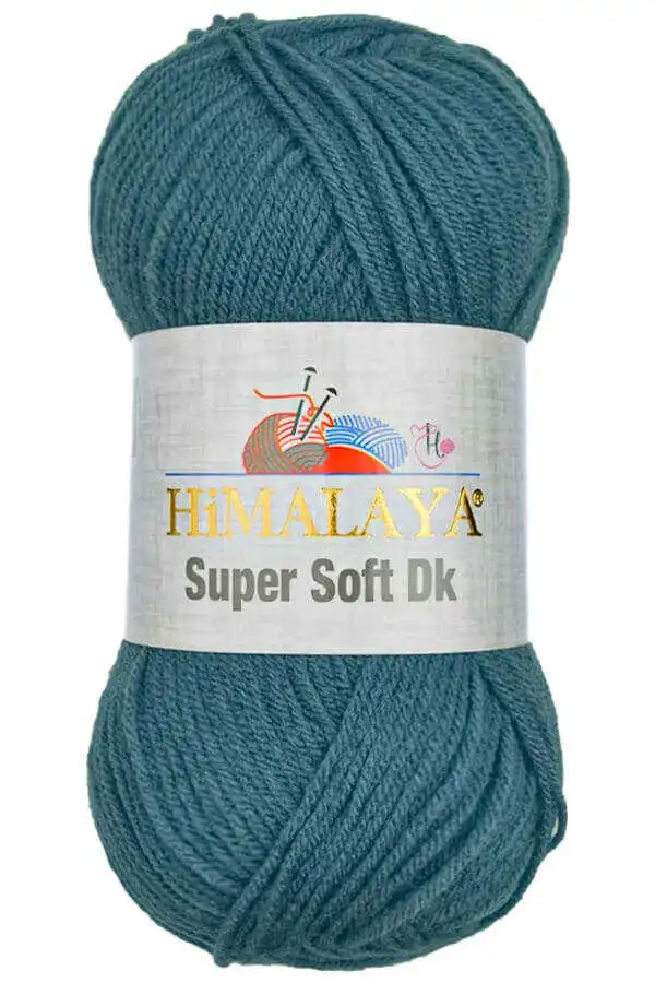 Acrylic Knitted Yarn - 21 Color Options - 285 Meters (100gr) - Himalaya Super Soft DK - Summer Knits - Blouses - Shawls - Scarves - Cardigan -