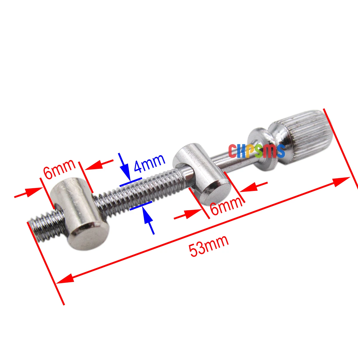 Frame Hoop Adjusting Screw Set Dia. 4mm L 53mm for  SWF Happy embroidery