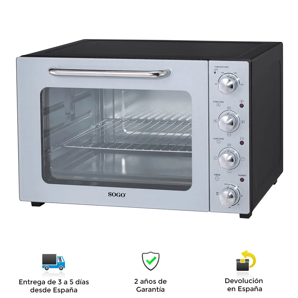 Sogo convection oven, rustidor, grinator, fast, powerful, clean, safe, modern, quality, kitchen, oven, electric oven