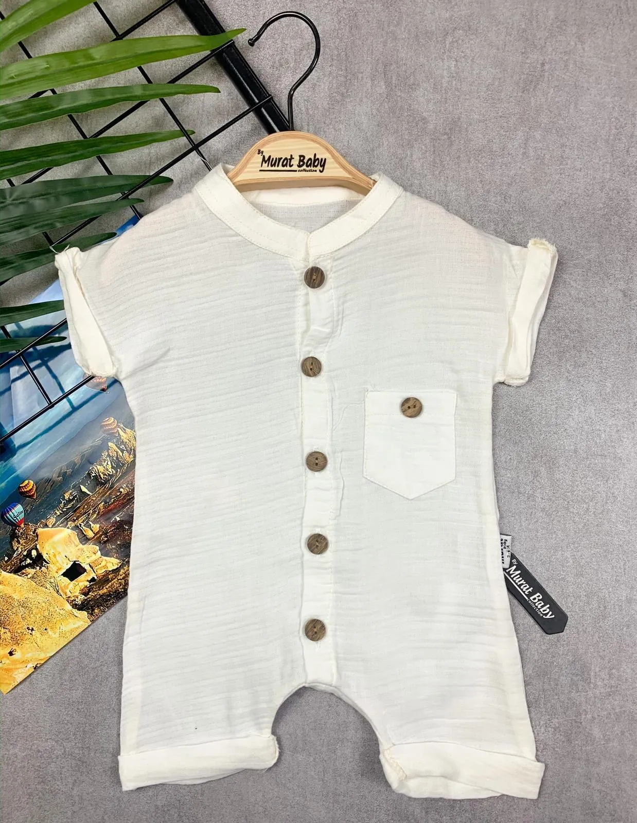 Judge Collar Buttoned Overalls Baby Clothing Baby Style Baby Seasonal