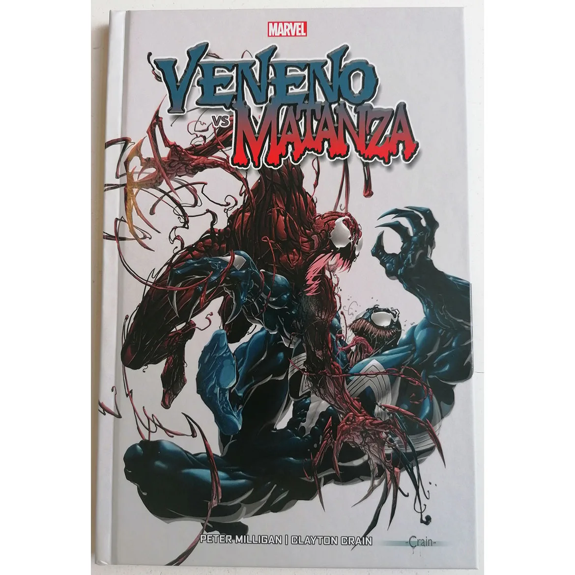 MARVEL poison VS slaughter, ED. PANINI, year 2021, author PETER MILLIGAN, comic BOOK in Spanish, TEBEO