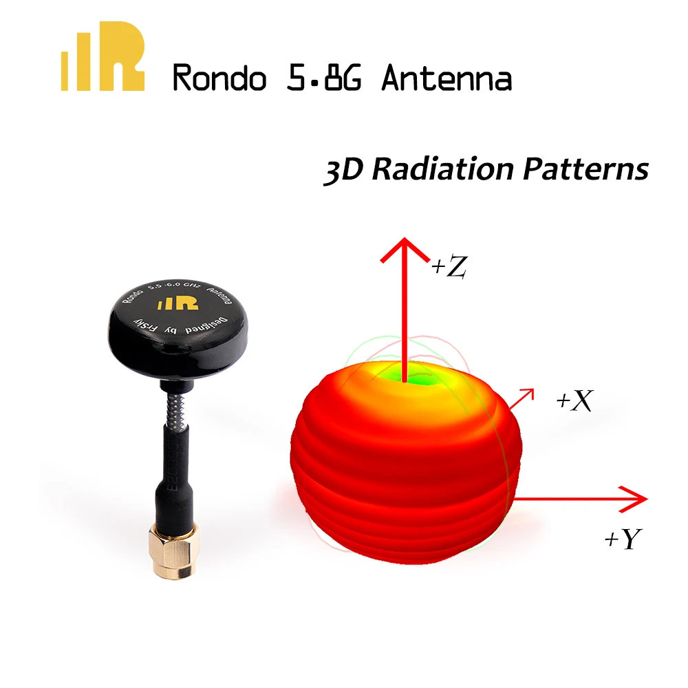 FrSky Rondo 5.8GHz Tx/Rx VTX antenna