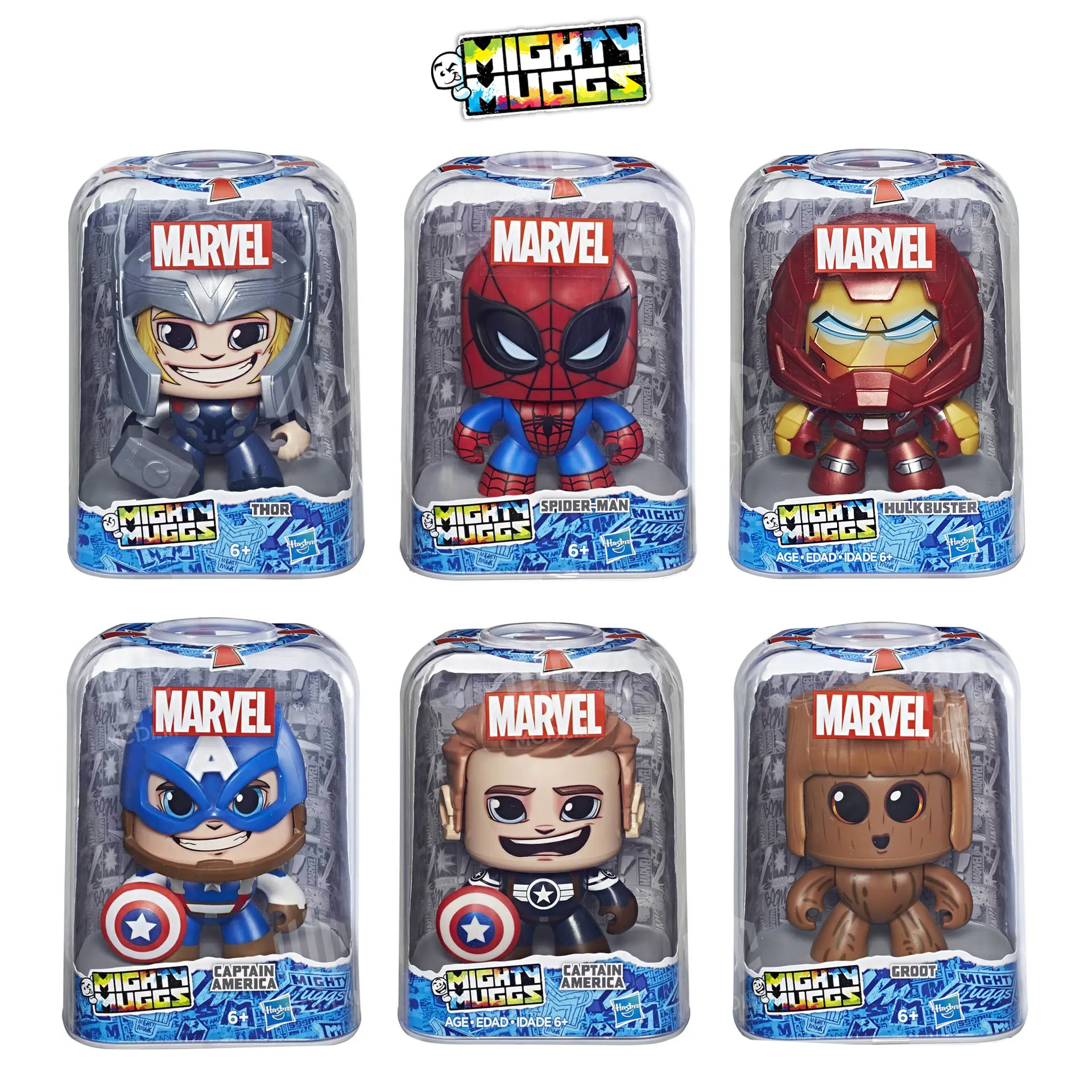 Фигурка чудесной мугги Марвел Железный человек, Тор, телефон, рождественский подарок, игрушки Hasbro для детей, игрушки, бесплатная доставка, товары