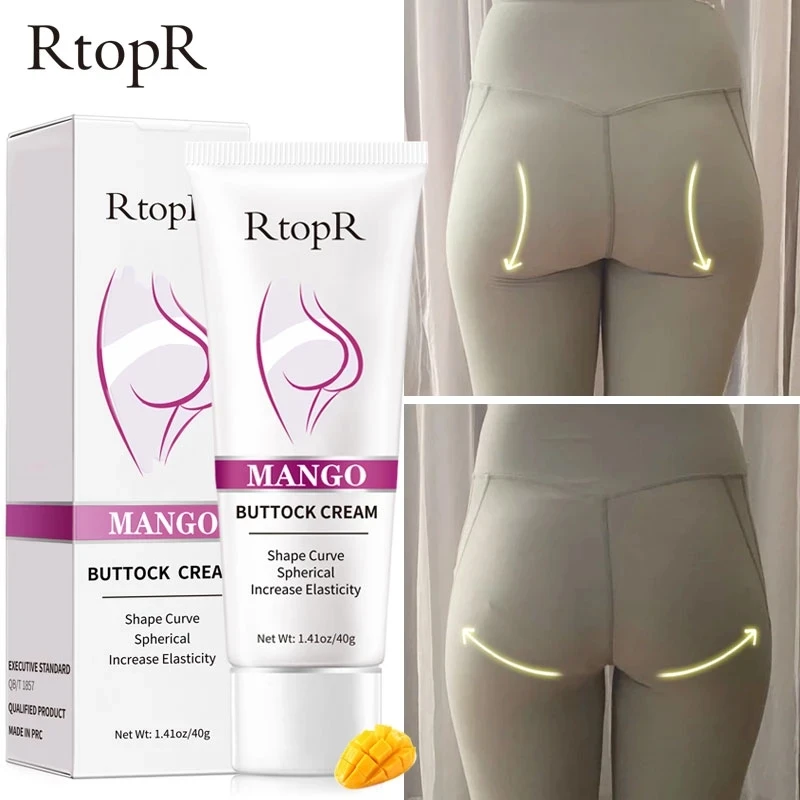 Mango Sexy Buttock Enhancement Cream Body Skin Care Hip Firming Cream Whitening Moisturizing Anti-Aging Buttock Treatment