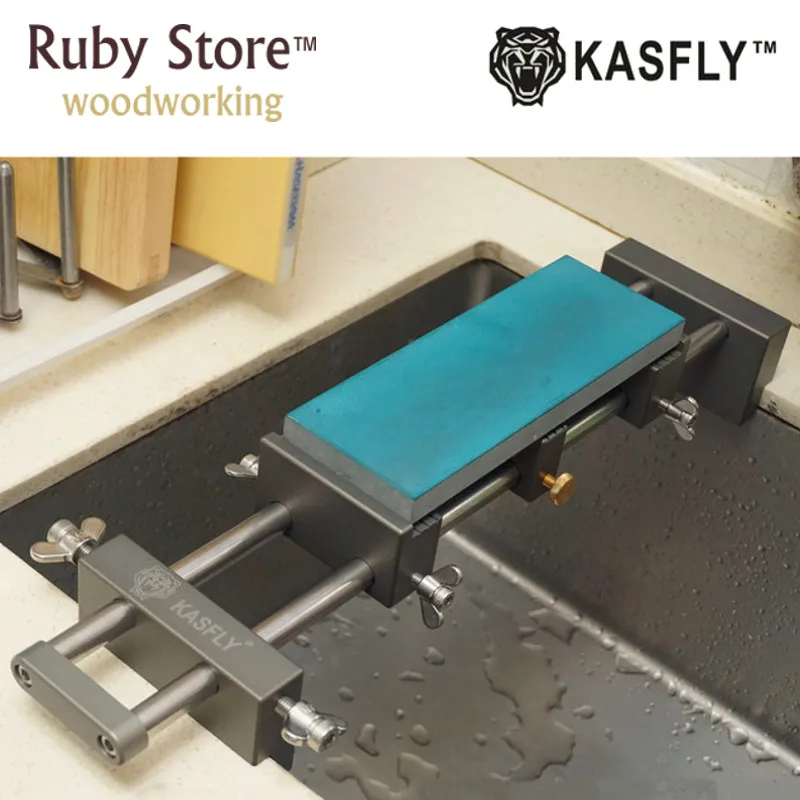 Premium Wetstone Holder for Sharpening, Kasfly Sinkbridge