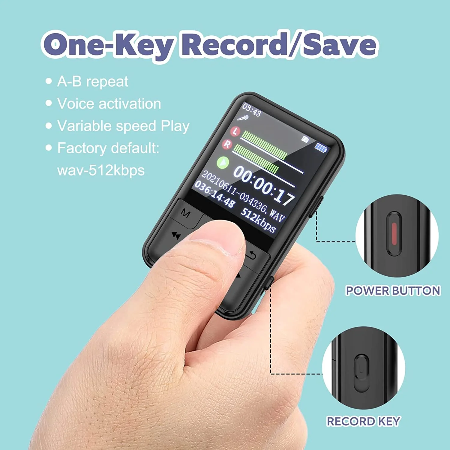 Mp4-плеер с Bluetooth, 8 ГБ, 16 ГБ, 32 ГБ, 64 ГБ