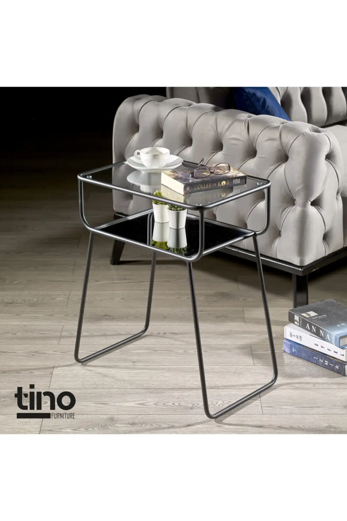 Vàng Kim Loại Gỗ Thiết Kế Kệ Kính Sofa Cao Cấp Mặt Bàn Nightstand Cà Phê Trang Trí Nhà Bắc Âu Phòng Ngủ Phòng Khách Tạp Chí