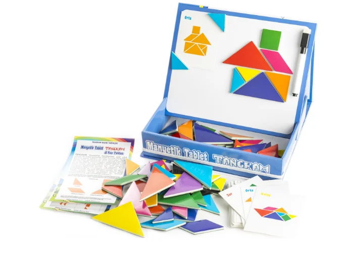 

Магнитный планшет, Обучающий набор Tangram