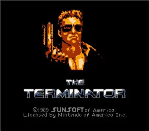 The Terminator by SunSoft Game Cartridge for NES/FC Console