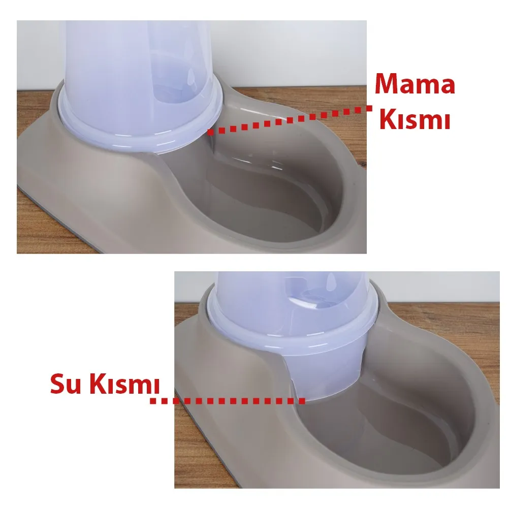 Cups Cat and Dog For Mama Water Container 1,5 Liter, (PT200) For Dogs and Cats, storage Reservoir with Water During The Day or Maman