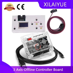 Upgraded 3 Axis Offline Controller Board GRBL USB Port CNC Engraving Machine Control Board For 2017,1610,2418,3018 Machine