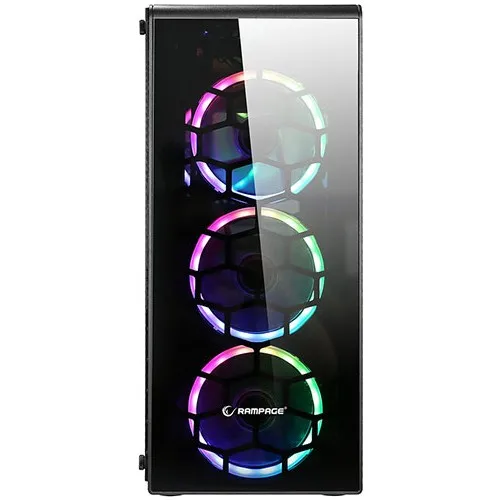 Rampage Raider 4x12 cm 5 Color Fan Player Computer case