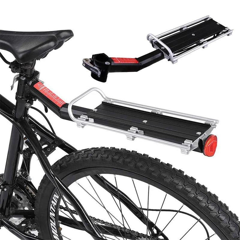 Bicycle Luggage Carrier 30KG Mountain Bike Cargo Rack MTB Rear Shelf Cycling Seatpost Bag Holder Stand