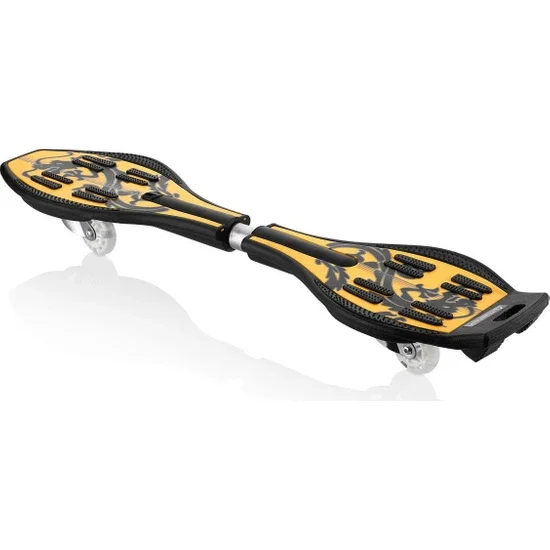 Triathlon T154 Maple Double Rocker Skateboard for Adults and Teens 2 Wheel Double Board 4 Color Dragon Patterned