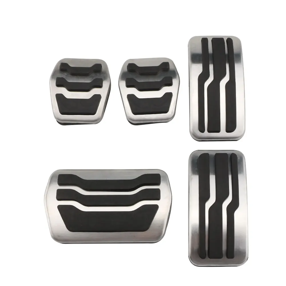 Car Pedals For Ford Focus 2 3 4 MK2 MK3 MK4 C170 C307 C346 C519 2004-2022 Accelerator Brake Stainless Steel Restfoot Pedal Cover