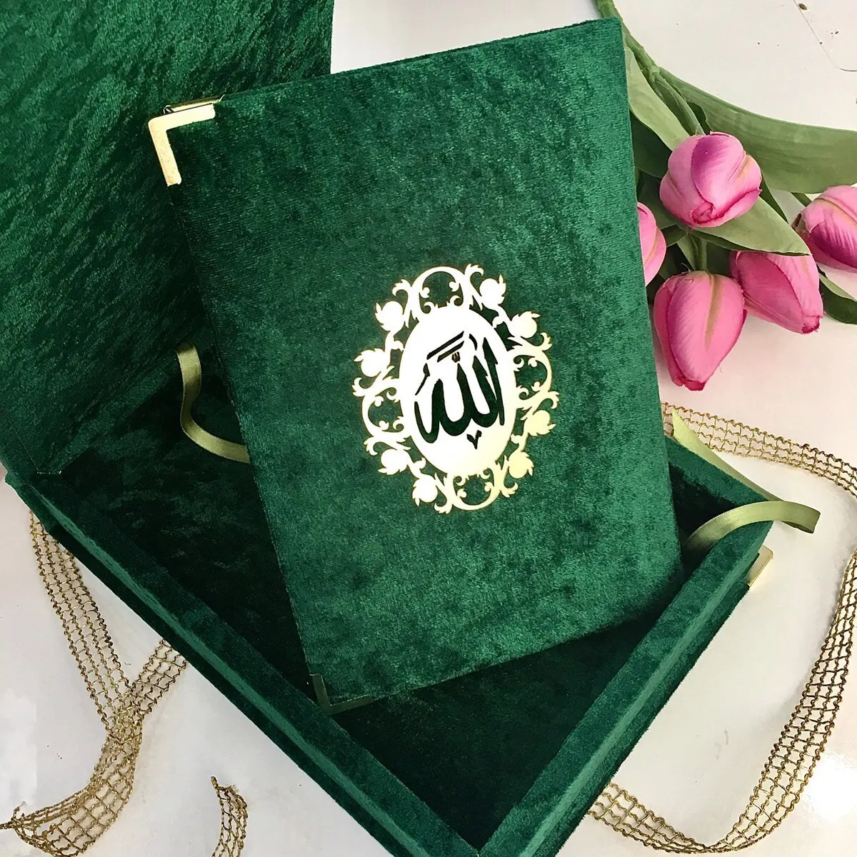 

WONDERFULQuran book big size Ramadan decoration Kareem Eid Mubarak muslim wedding islamic decor gifts quran quran