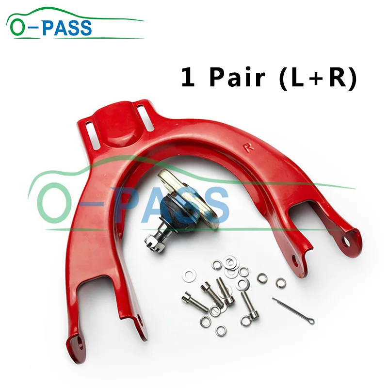 OPASS Adjustable Front Upper Control arm For HONDA CRX CR-X II & Civic EF 51450-SH3-030 1 Pair