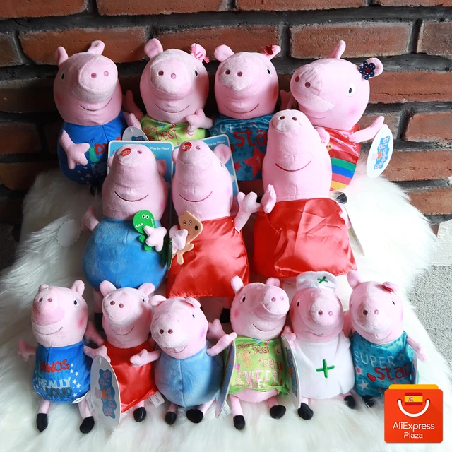 Coleccion peluches Peppa Pig regalo ideal para los nin s AliExpress
