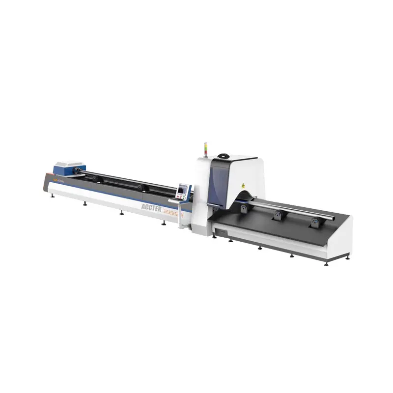 China High Accuracy Good Price Professional Tube Fiber Laser Cutting Machines CNC Metal Fiber Laser Pipe Tube Cutter