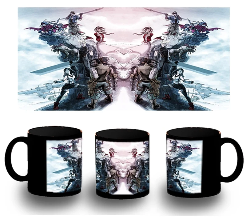 CUP FULLY black FANART GAME ACTION black mug