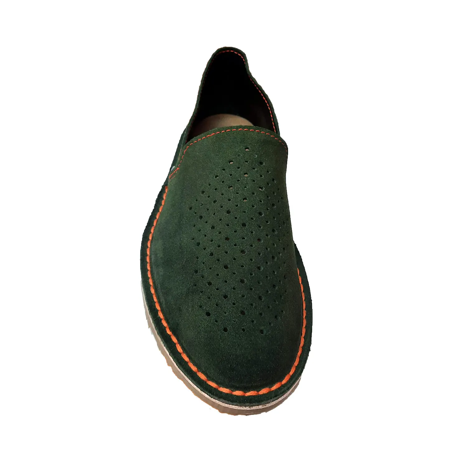 Perforated leather shoe, the authentic Safari, men's leather shoes, casual shoe summer 2021