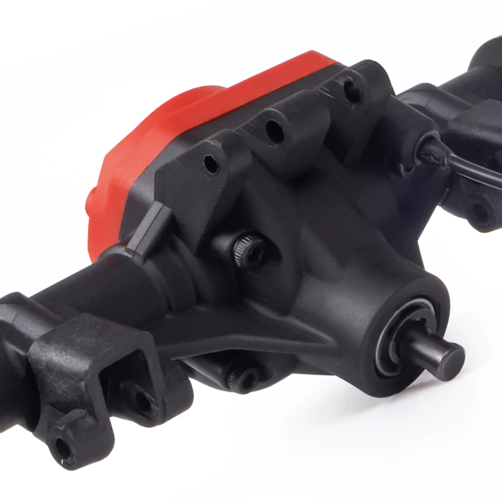 Nylon Front Rear Portal Axle with Differential Lock Kit for 1/10 RC Car Crawler TRX-4 Defender Bronco TRX4 Chassis DIY