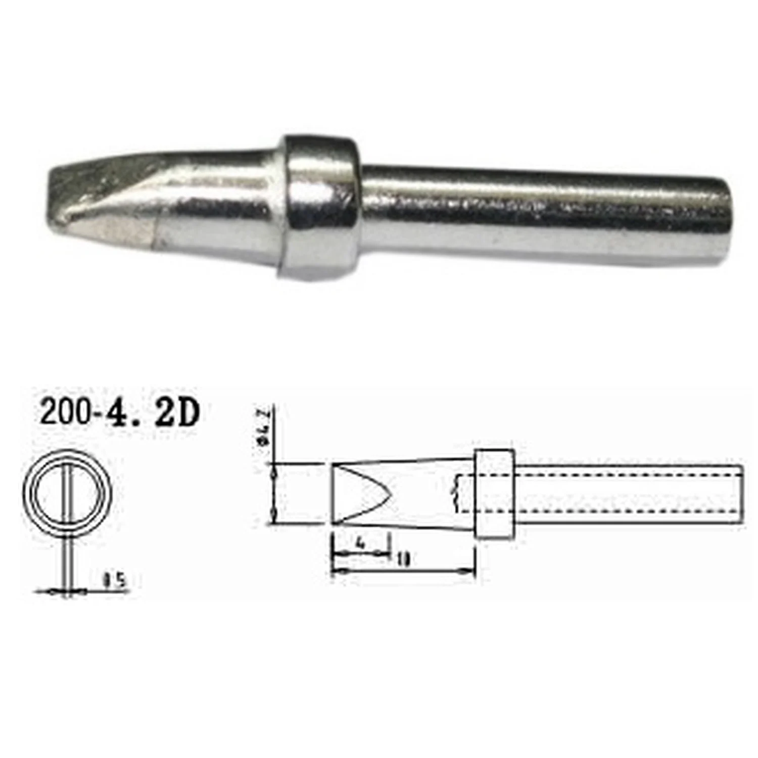 Mlink S4 MOD 200-4.2d soldering iron tip replacement