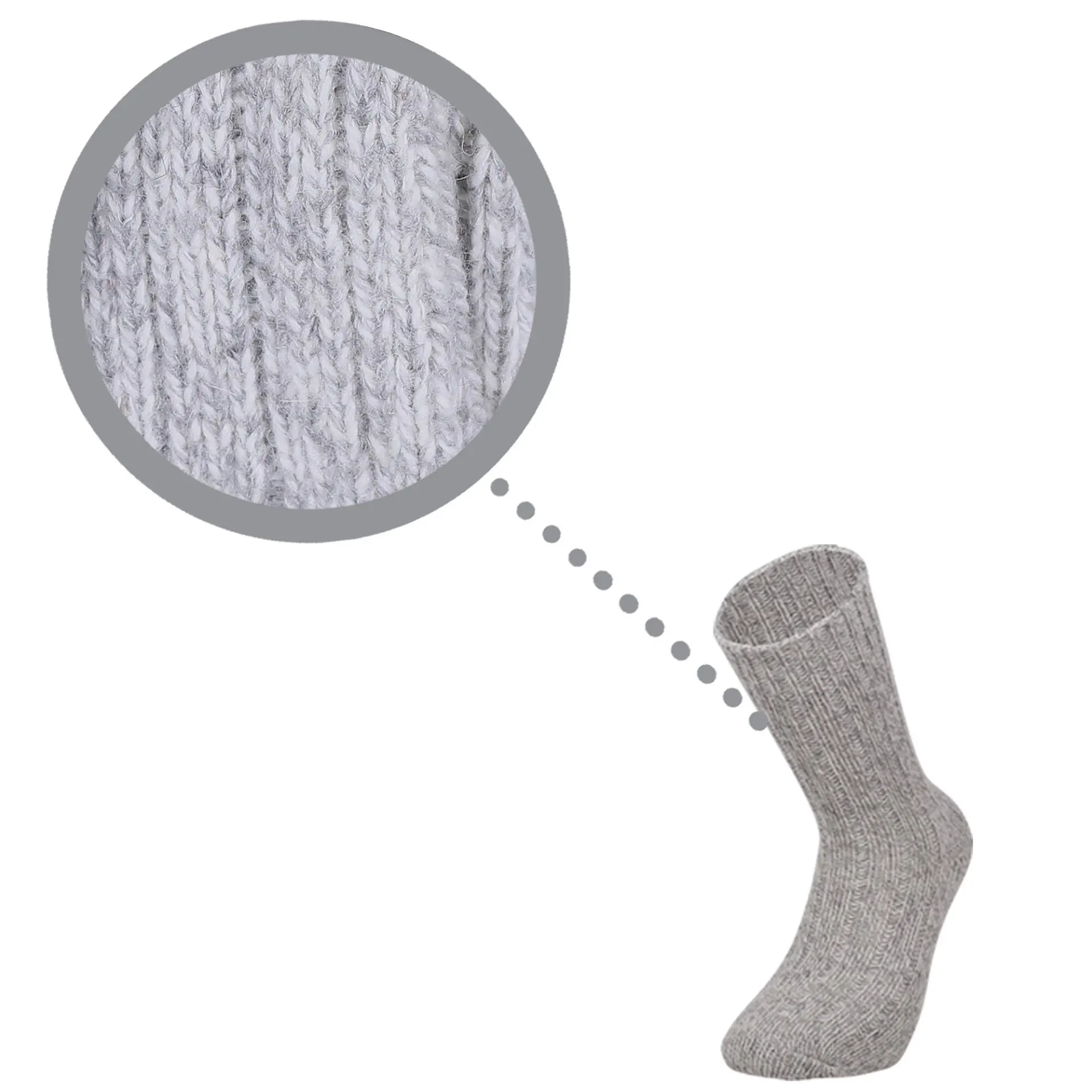6-stück Woolen Winter herren Socken