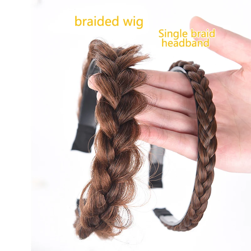 TALANG Headbands for Women Wide Fishbone Braids Hairbands Handmade Retro Head Hoop Hair Styling Headwear Accessories