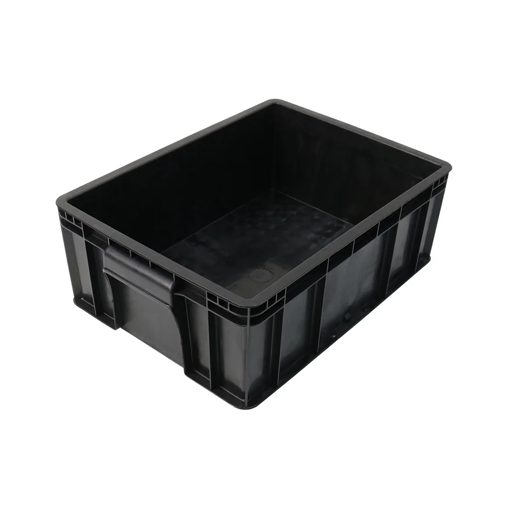 Q-CB5 480*355*170mm Esd Container Rectangular Antistatic Bin Tote Conductive Plastic Storage Box