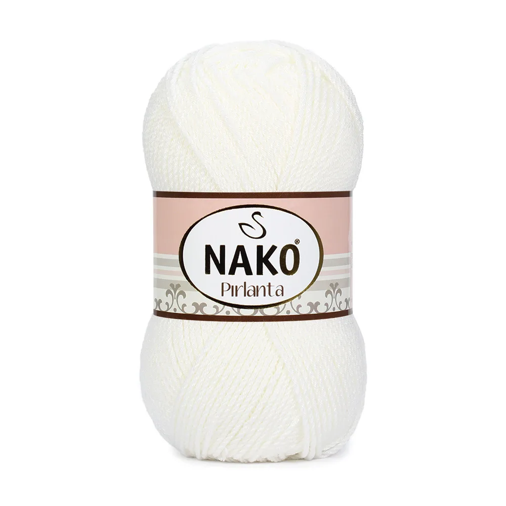 Nako Diamond 100% Premium Micro Acrylic 100G. 225 Mt. Cardigans, Sweaters, Blouses, Scarves, Berets, Shawls, Knitted Dolls,5PCS