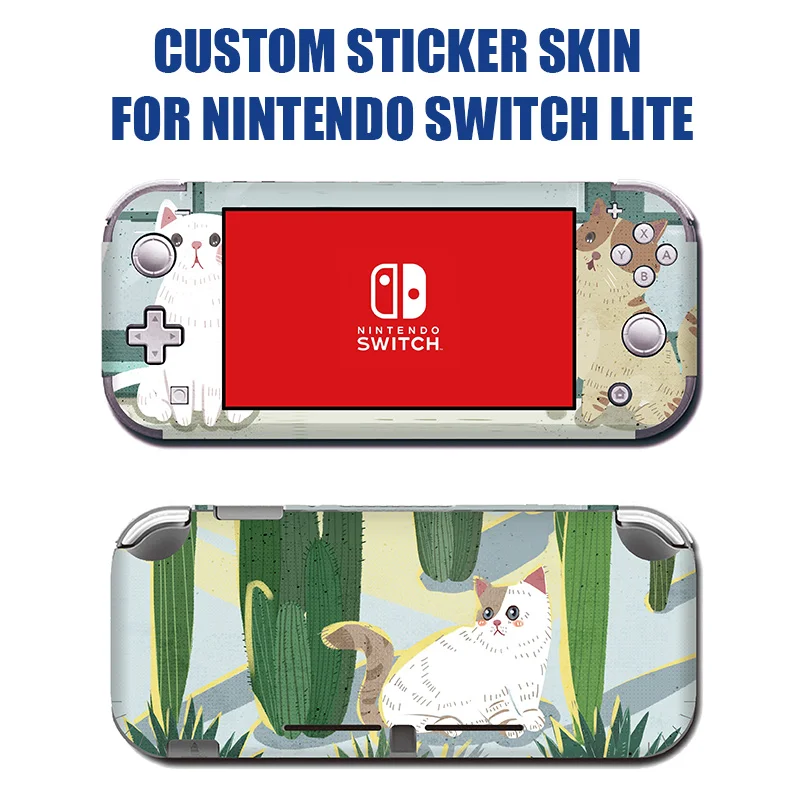 For Nintendo Switch Lite Custom Sticker Skin Kawaii Cute Pattern Create Your Own Vinyl Decal Cover