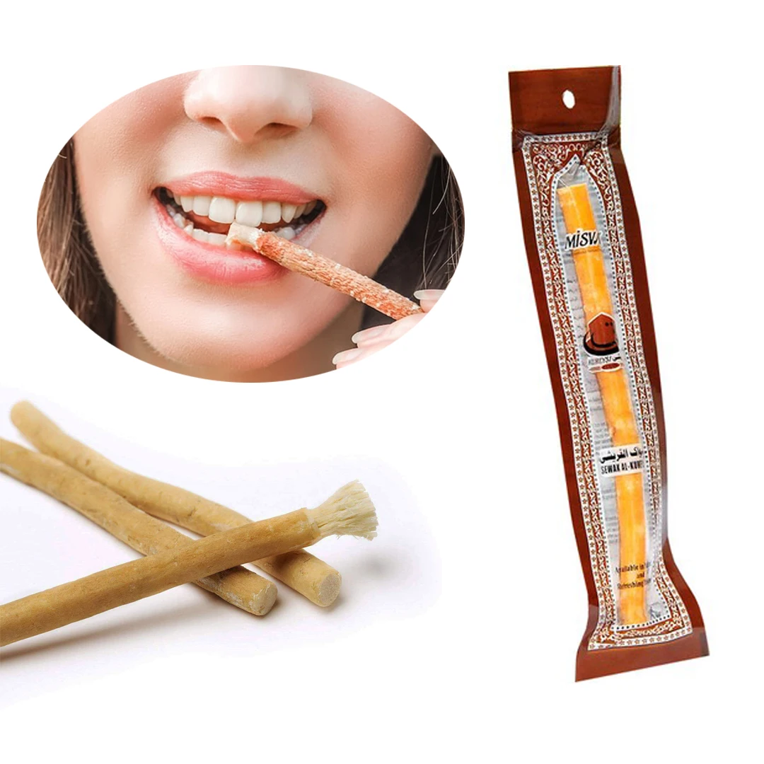 Quality Toothbrush Care Natural Organic Miswak Family Child Healthy Bamboo Vacuum Fresh Harmless 15 Cm