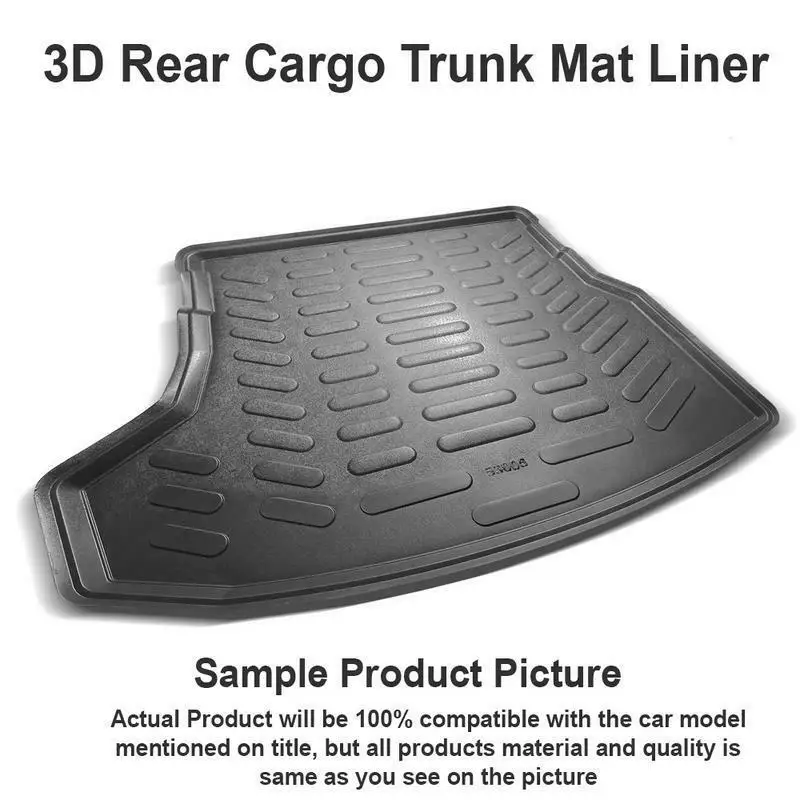 Fit for HONDA CRV 4X4 SUV 2002-2006, Rear Liner Rubber 3D Cargo Trunk Mat-Clean Love Car Accessories Body Kit Wings Ornament