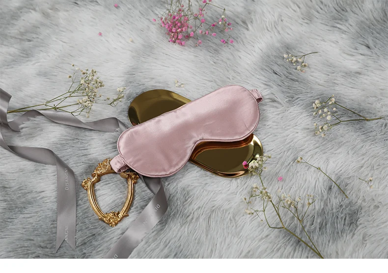 DISANGNI 100% Maulbeerseide Schlafmaske für Frauen und Männer, Weiche, Atmungsaktive, Lichtblockierende Augenmaske zum Schlafen und Reisen, 1 Stück – Detail 16