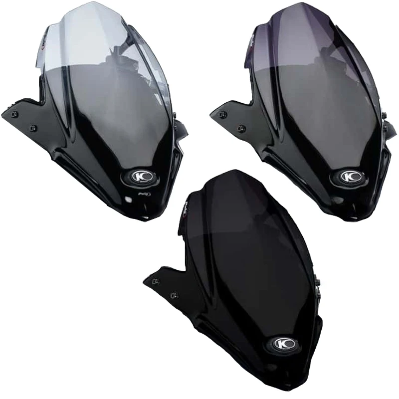 Puig 5522F/H/N-Carenabris/windshield moto V-Techline for Kymco Superdink motorcycle, smoky dark or light black