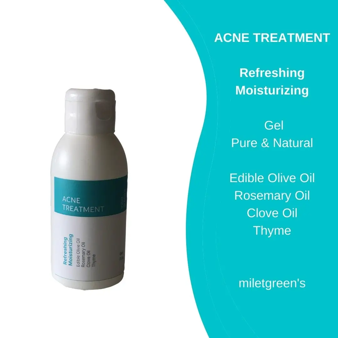 Acne Treatment Gel Refreshing Moisturizing Natural Acne Scar Removal 3 Packages Acne Removal Herbal Acne Gel